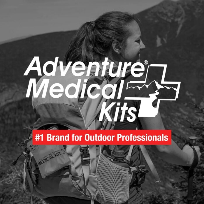 Adventure Medical Kits Ultralight & Watertight Medical Kit .7 - Waterproof Multi-Sport First Aid Kit - Lightweight Medical Kit Includes Bandages, Moleskin, Medication & More - Image 7