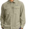 G Gradual Men's Sun Protection Fishing Shirt with Zipper Pockets Long Sleeve UPF 50+ UV Cooling Shirts for Men Hiking Travel