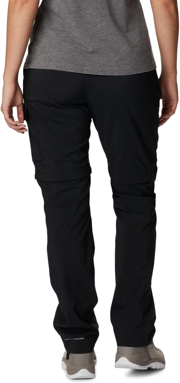 Columbia Women's Silver Ridge Utility Convertible Pant, Black, 14 - Image 2