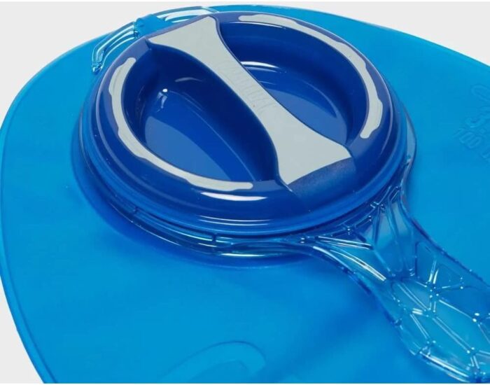CamelBak Crux 3-Liter Water Reservoir - Hydration Bladder - Faster Water Flow Rate - Leak-Proof Water Bladder - Ergonomic Shape - Big Bite Valve - BPA-Free - 100oz, Blue - Image 4