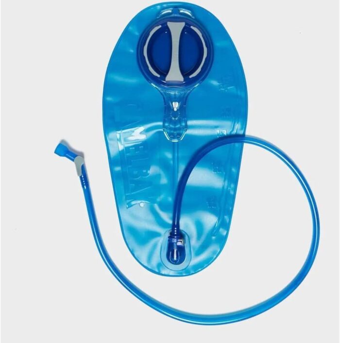 CamelBak Crux 3-Liter Water Reservoir - Hydration Bladder - Faster Water Flow Rate - Leak-Proof Water Bladder - Ergonomic Shape - Big Bite Valve - BPA-Free - 100oz, Blue - Image 3