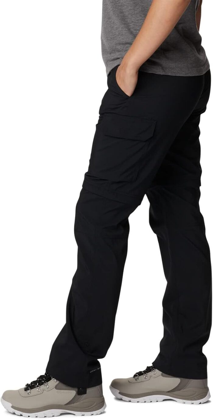 Columbia Women's Silver Ridge Utility Convertible Pant, Black, 14 - Image 3