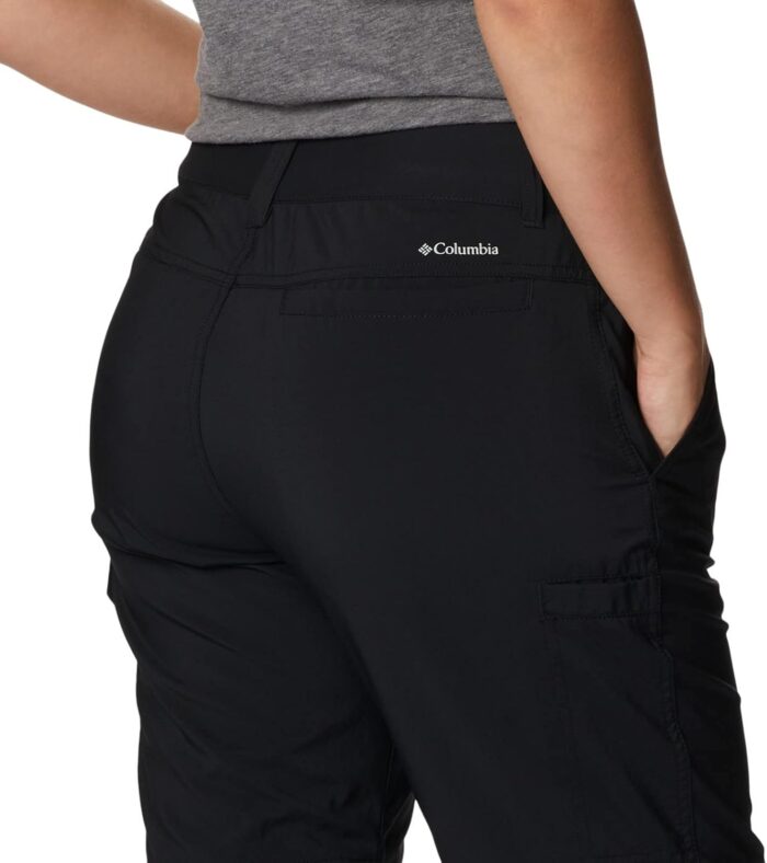 Columbia Women's Silver Ridge Utility Convertible Pant, Black, 14 - Image 5