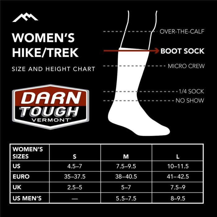 Darn Tough Vermont Merino Wool Boot Socks Full Cushion - Image 5