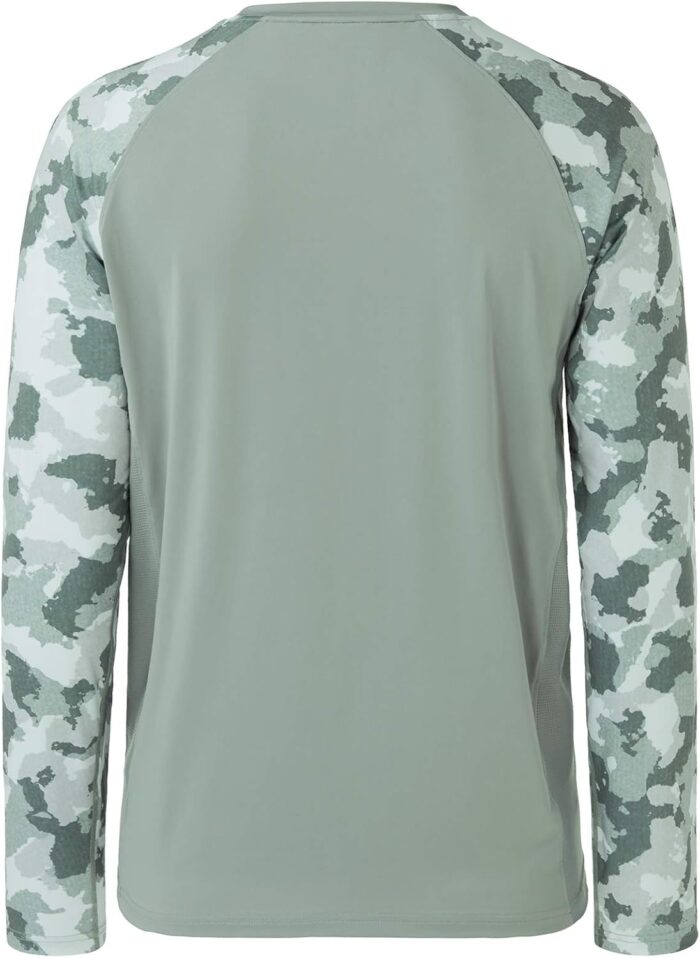 BASSDASH UPF 50 Fishing Tee for Men Camo Long Sleeve Shirt Quick Dry Sweatshirts - Image 5