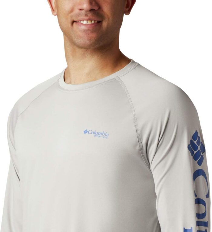 Columbia Men's Terminal Tackle PFG Triangle Long Sleeve Shirt - Image 7