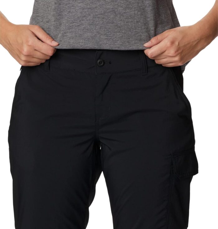 Columbia Women's Silver Ridge Utility Convertible Pant, Black, 14 - Image 4