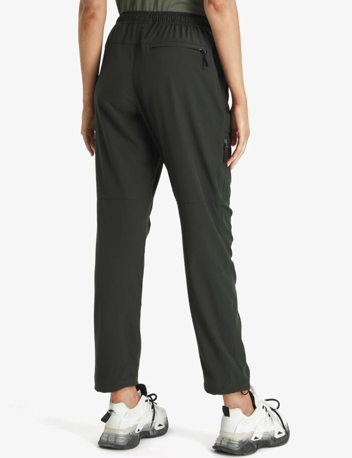 Seamaid Women's Hiking Pants Quick Dry Lightweight Water Resistant Cargo Pants with Zipper Pockets Travel Outdoor - Image 2
