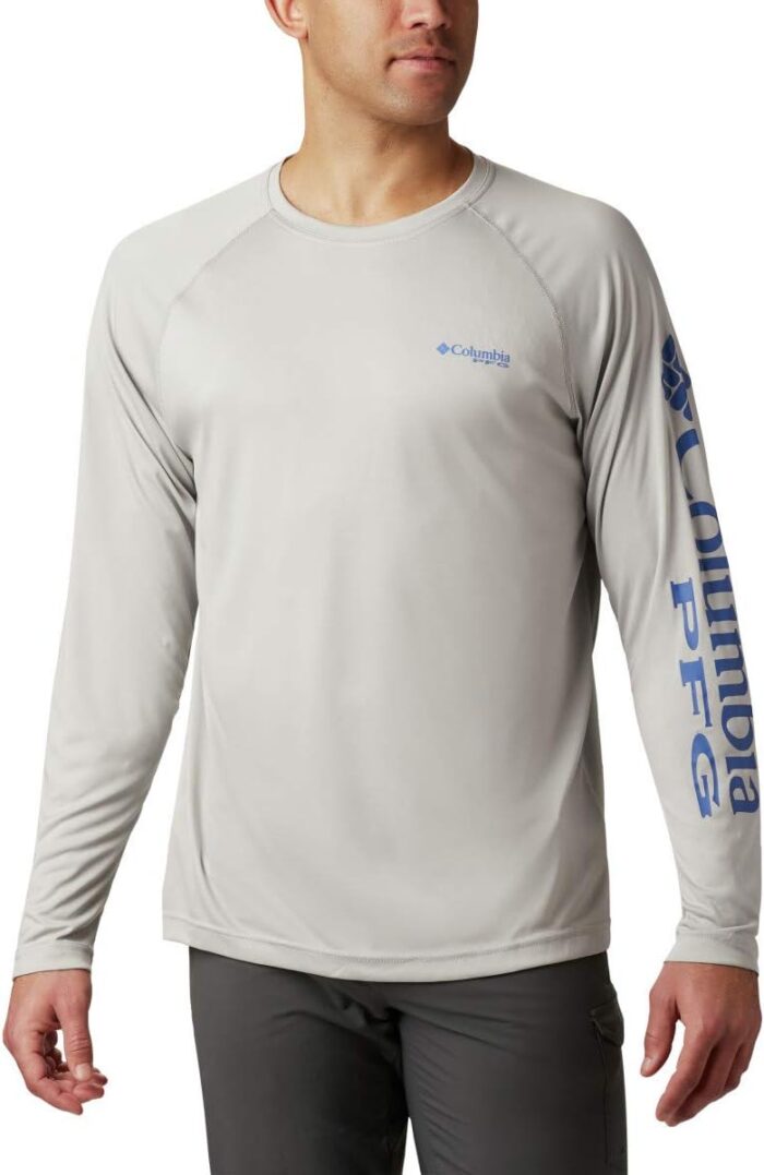 Columbia Men's Terminal Tackle PFG Triangle Long Sleeve Shirt - Image 5