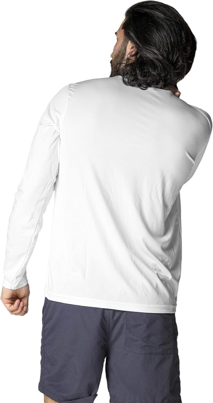 Vapor Apparel Men's Outdoor UPF 50+ Long Sleeve T-Shirt, UV Sun Protection for Fishing, Running, Hiking, Swimming - Image 2