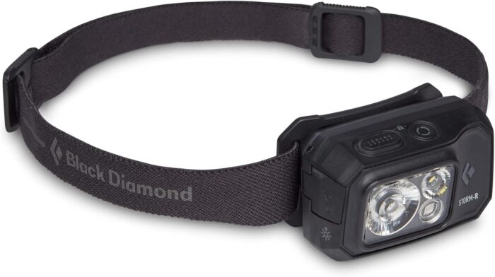 BLACK DIAMOND Storm 500-R Headlamp, Black