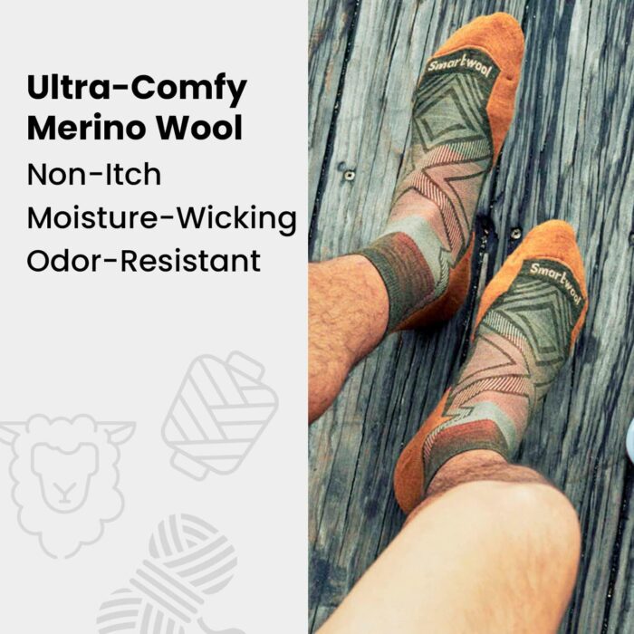 Smartwool Men's Hike Targeted Cushion Ankle Socks - Image 4