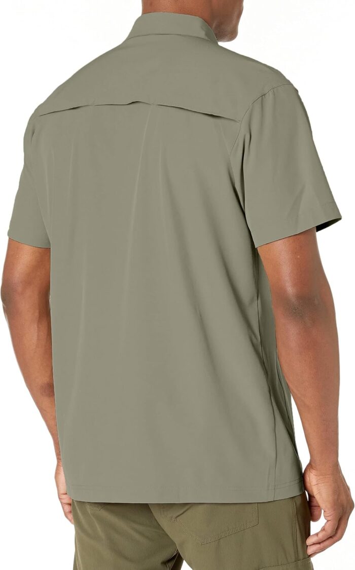 Little Donkey Andy Men's Lightweight Short Sleeve Shirt Quick Dry Stretch Shirt for Hiking Travel, UPF50 - Image 2
