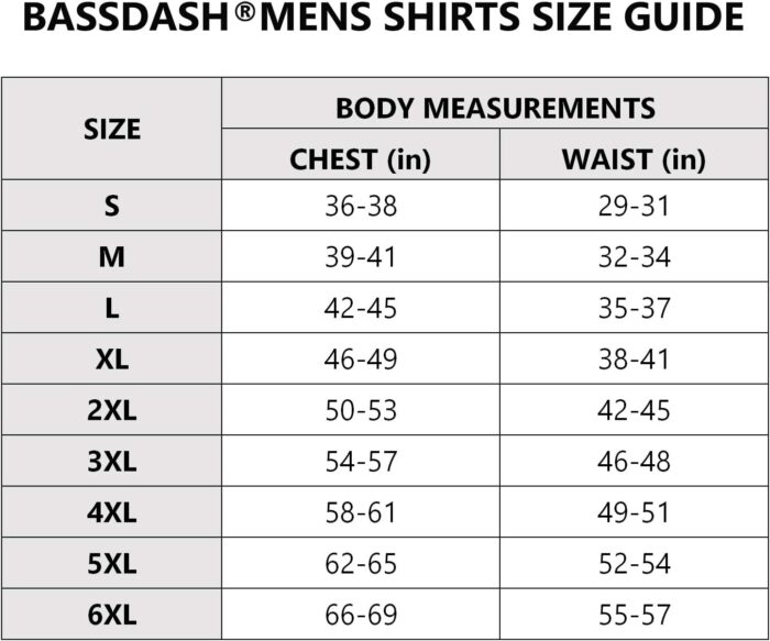 BASSDASH Men’s UPF 50+ Performance Long Sleeve T-Shirt UV Sun Protection Fishing Hiking Sports Shirts - Image 4