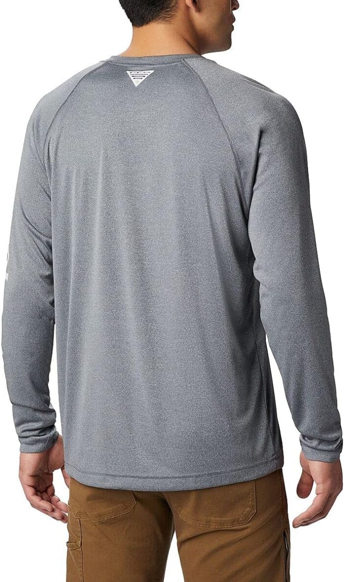 Columbia Men's Terminal Tackle Heather Long Sleeve Shirt - Image 2