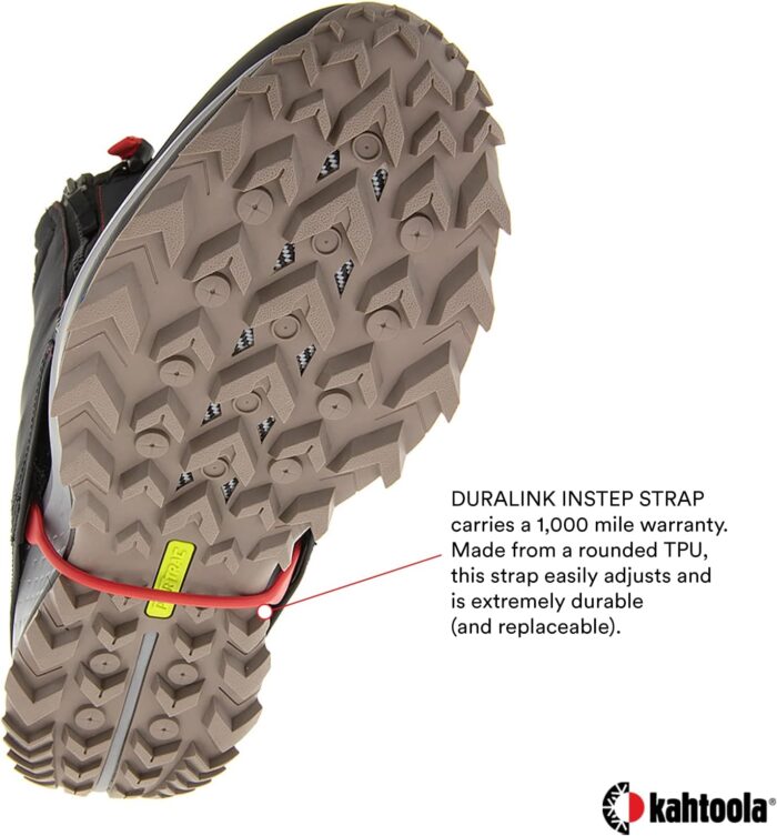 Kahtoola INSTAgaiter Mid Gaiters for Hiking, Trail Running, Mountaineering, Hunting, Rocky Terrain, Mud, Snow & Ice - Image 4
