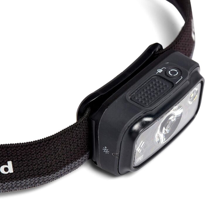 BLACK DIAMOND Spot 350 LED Headlamp (Graphite) - Waterproof and Dimmable Headlamp for Camping, Hiking, Running, with Red Light Headlamp Mode - Image 5