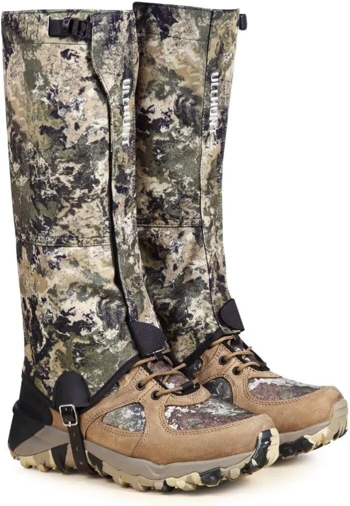 Hunting Gaiters Leg Gaiters: High-Performance Hunting Boot Gaiters, Waterproof Hiking Gaiters with Upgraded Rubber - Image 2