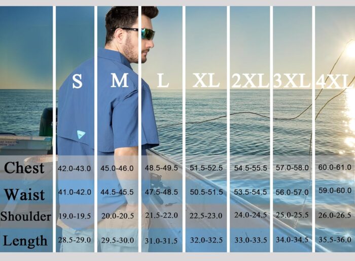 Men's UV UPF 50+ Fishing Shirts for Men Sun Protection Soild Breathable Fast Dry SPF Hiking Short Sleeve Shirts - Image 5