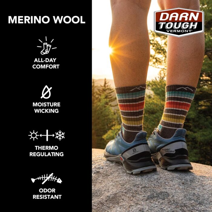 Darn Tough Vermont Merino Wool Boot Socks Full Cushion - Image 7