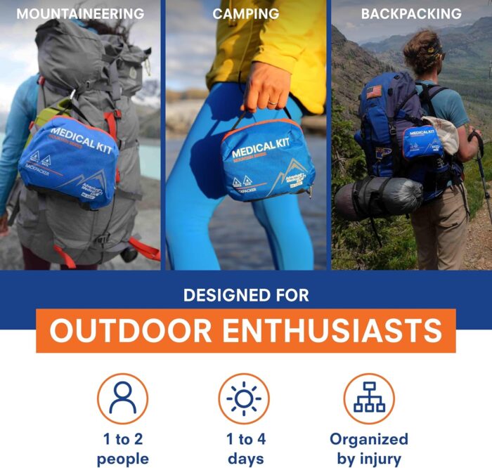 Adventure Medical Kits Mountain Series, Backpacker Medical Kit - 96 Pieces - Image 2