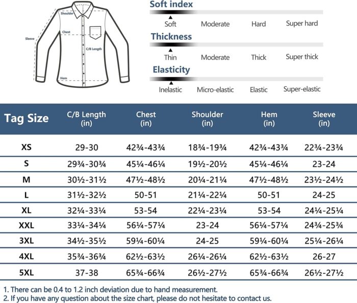 Little Donkey Andy Men's UPF 50+ UV Protection Shirt, Long Sleeve Fishing Hiking Shirt - Image 7
