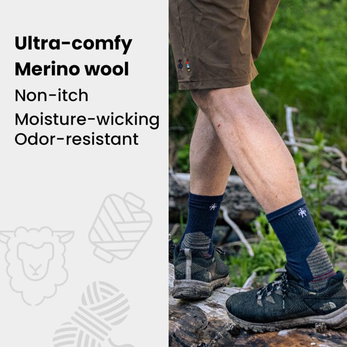 Smartwool Men's Classic Hike Full Cushion Crew - Image 3