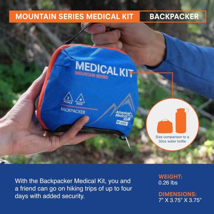 Adventure Medical Kits Mountain Series, Backpacker Medical Kit - 96 Pieces - Image 3