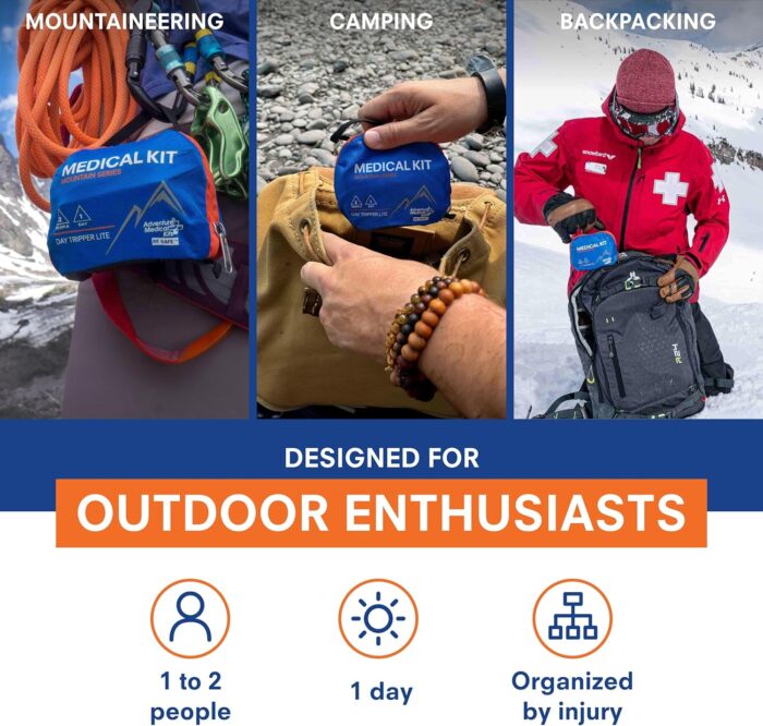 Adventure Medical Mountain Series Medical Kit (Day Tripper Lite) - 59 Pieces - Image 2